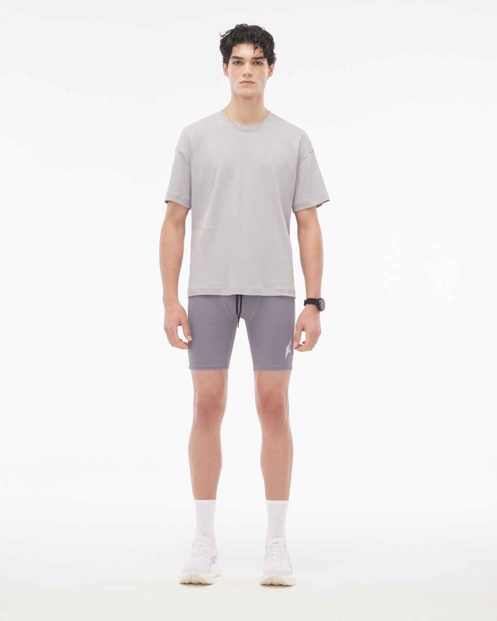 Camiseta Boxy Refletiva Cromo