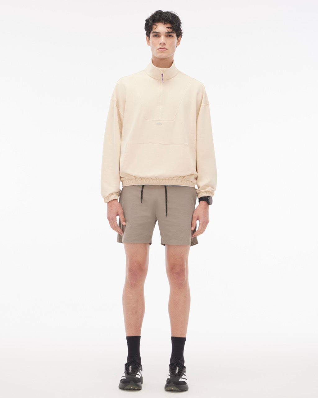 Casaco Day Off Light Half-Zip Areia