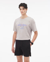 Camiseta Boxy Raio Cromo