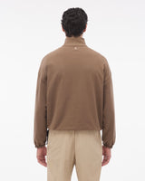 Casaco Day Off Light Half-Zip Marrom