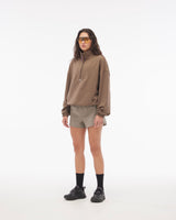 Casaco Day Off Light Half-Zip Marrom