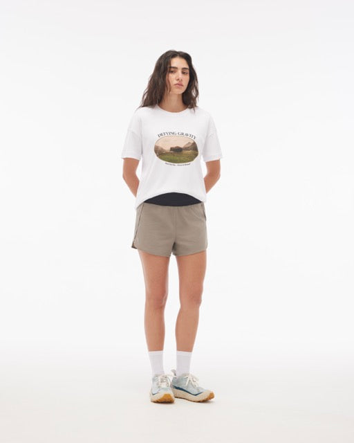 Camiseta Boxy Gravity Branca