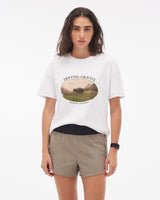 Camiseta Boxy Gravity Branca