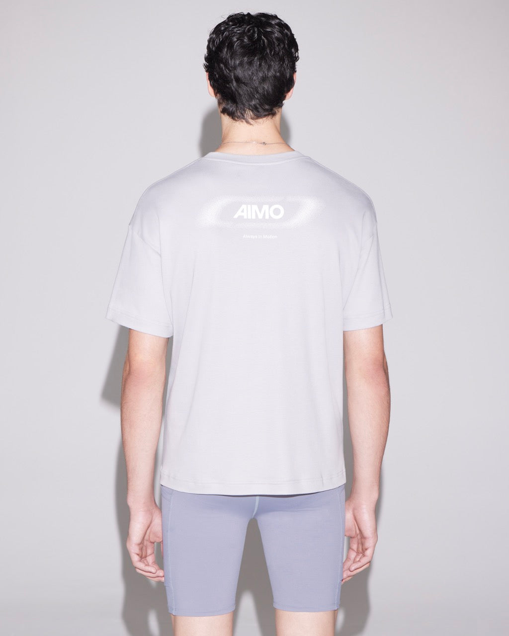 Camiseta Boxy Refletiva Cromo