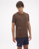 Camiseta Runner UV Masc Marrom
