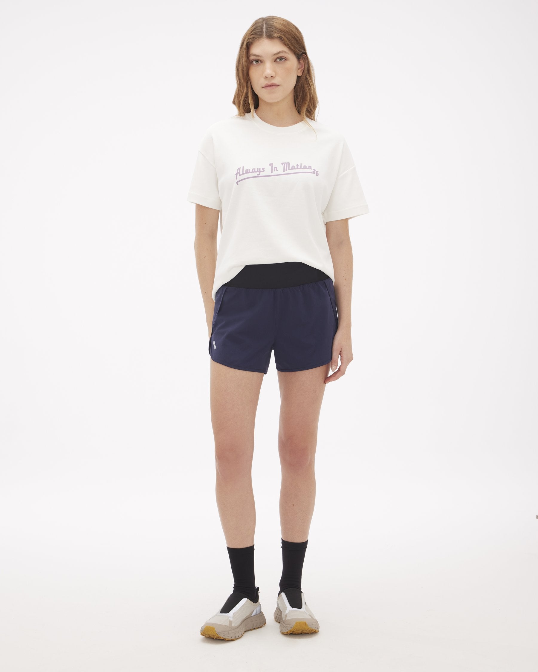 Camiseta Boxy Retro Off White