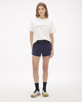 Camiseta Boxy Retro Off White