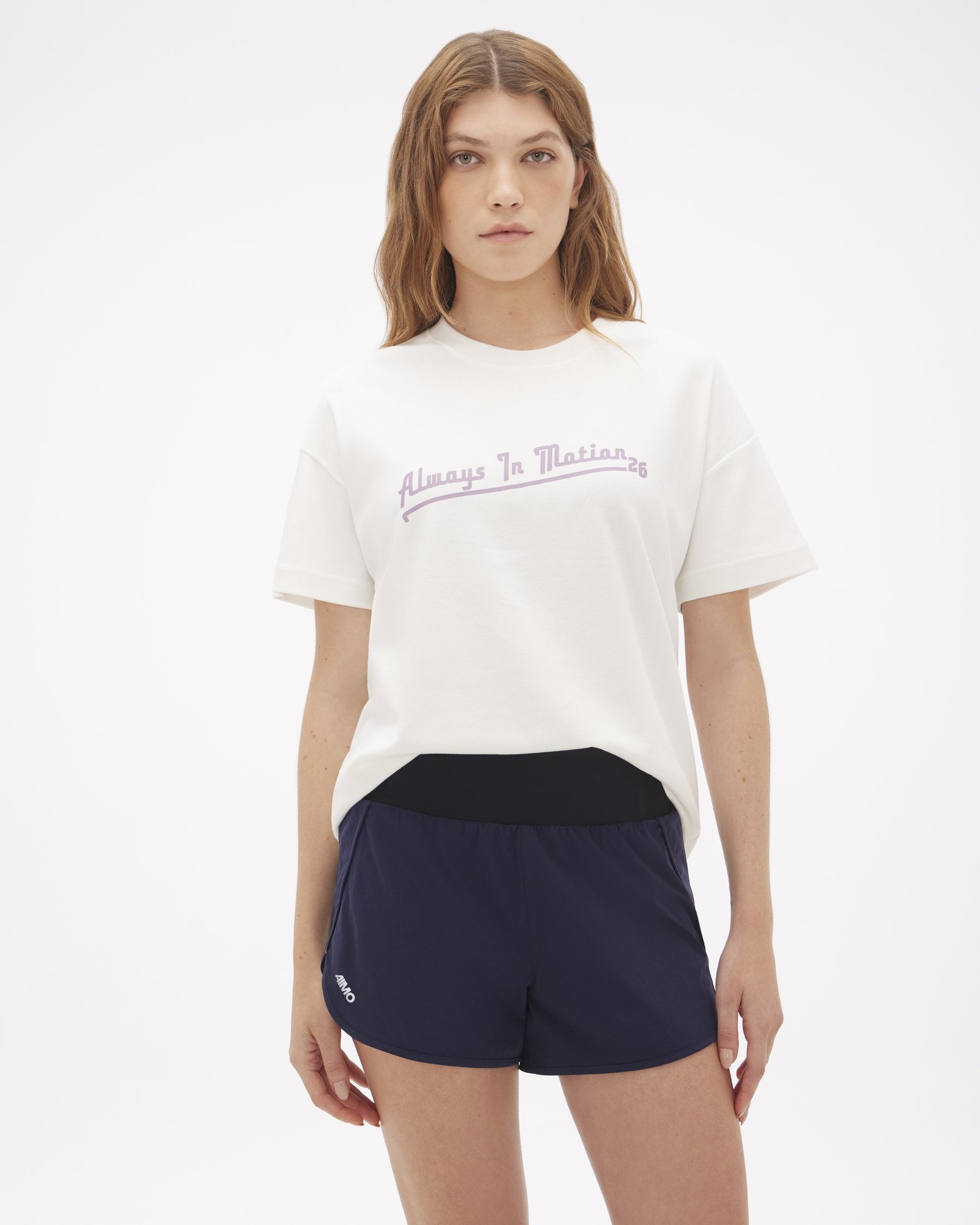 Camiseta Boxy Retro Off White
