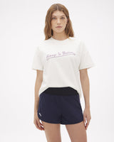 Camiseta Boxy Retro Off White