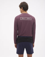 Camiseta Outdoor UV Rope Vinho