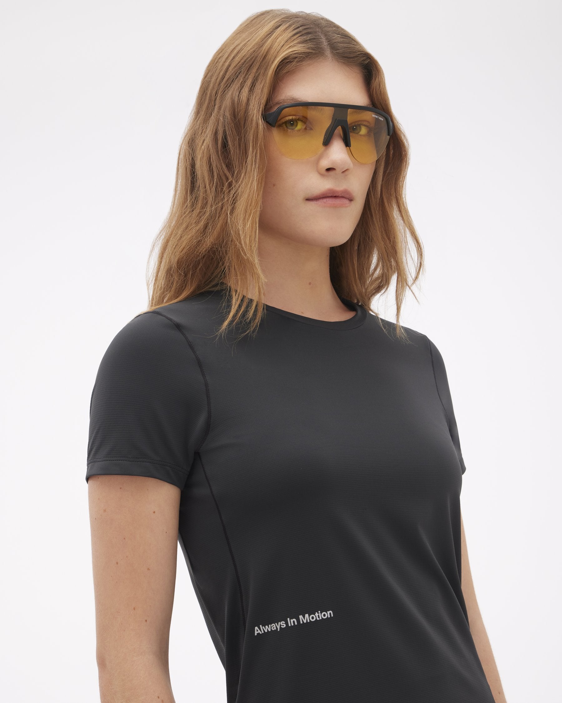 Camiseta Runner UV Fem Preta