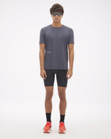 Camiseta Runner UV Masc Chumbo