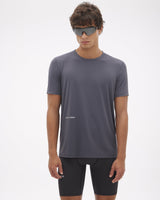 Camiseta Runner UV Masc Chumbo