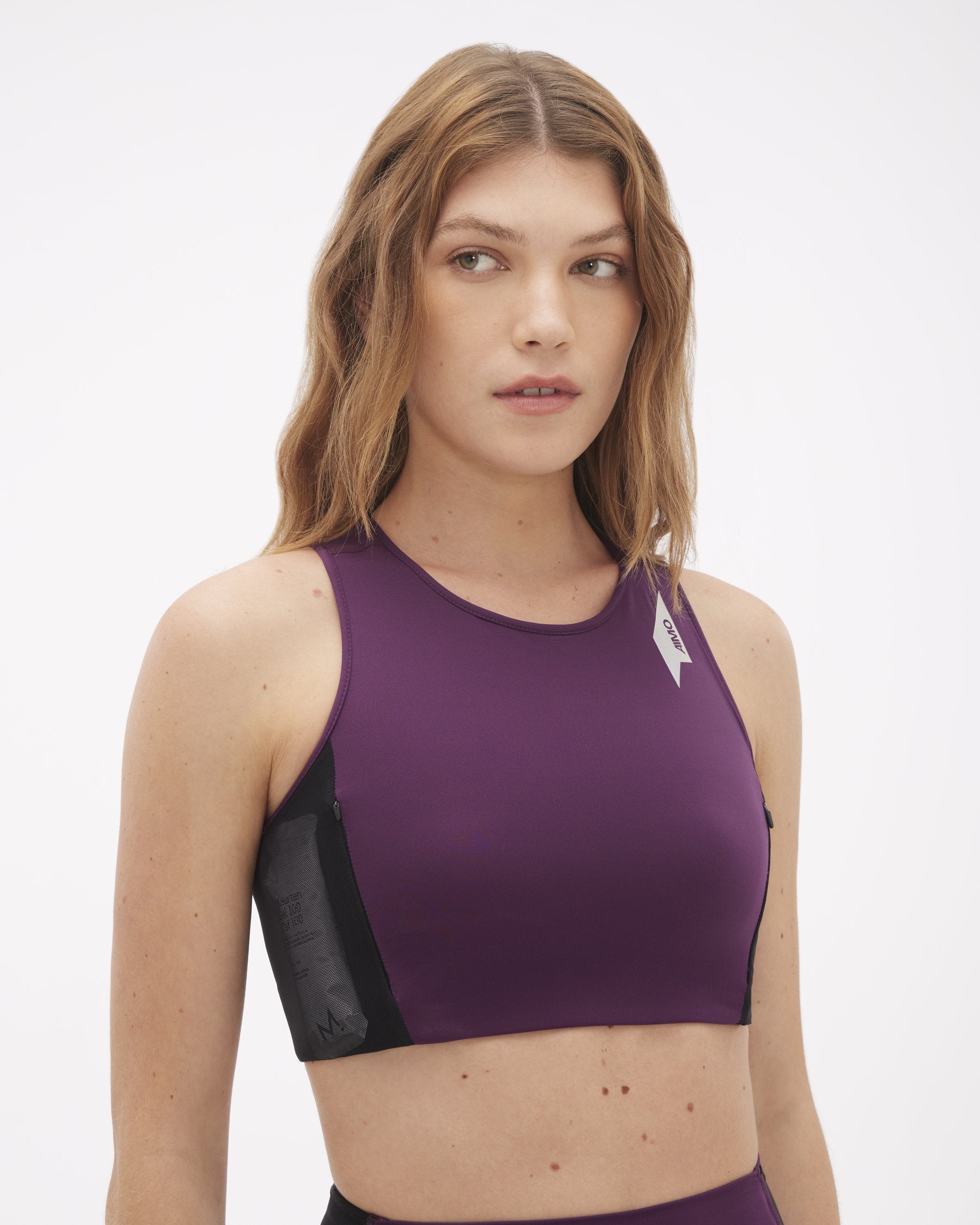 Top Endurance Pockets Roxo
