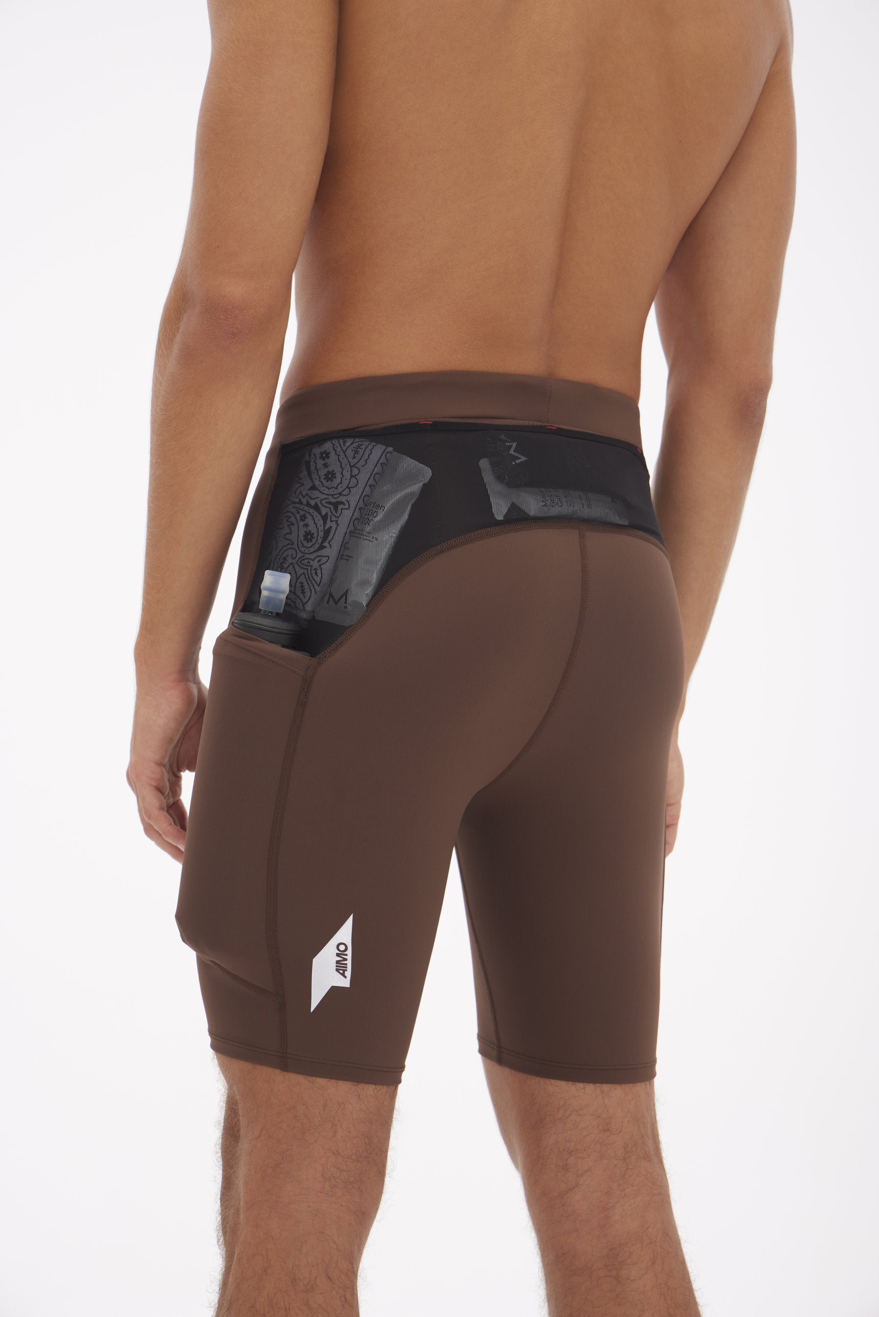 Bermuda Endurance 9" Masc Marrom