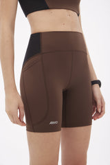 Bermuda Endurance 7" Fem Marrom