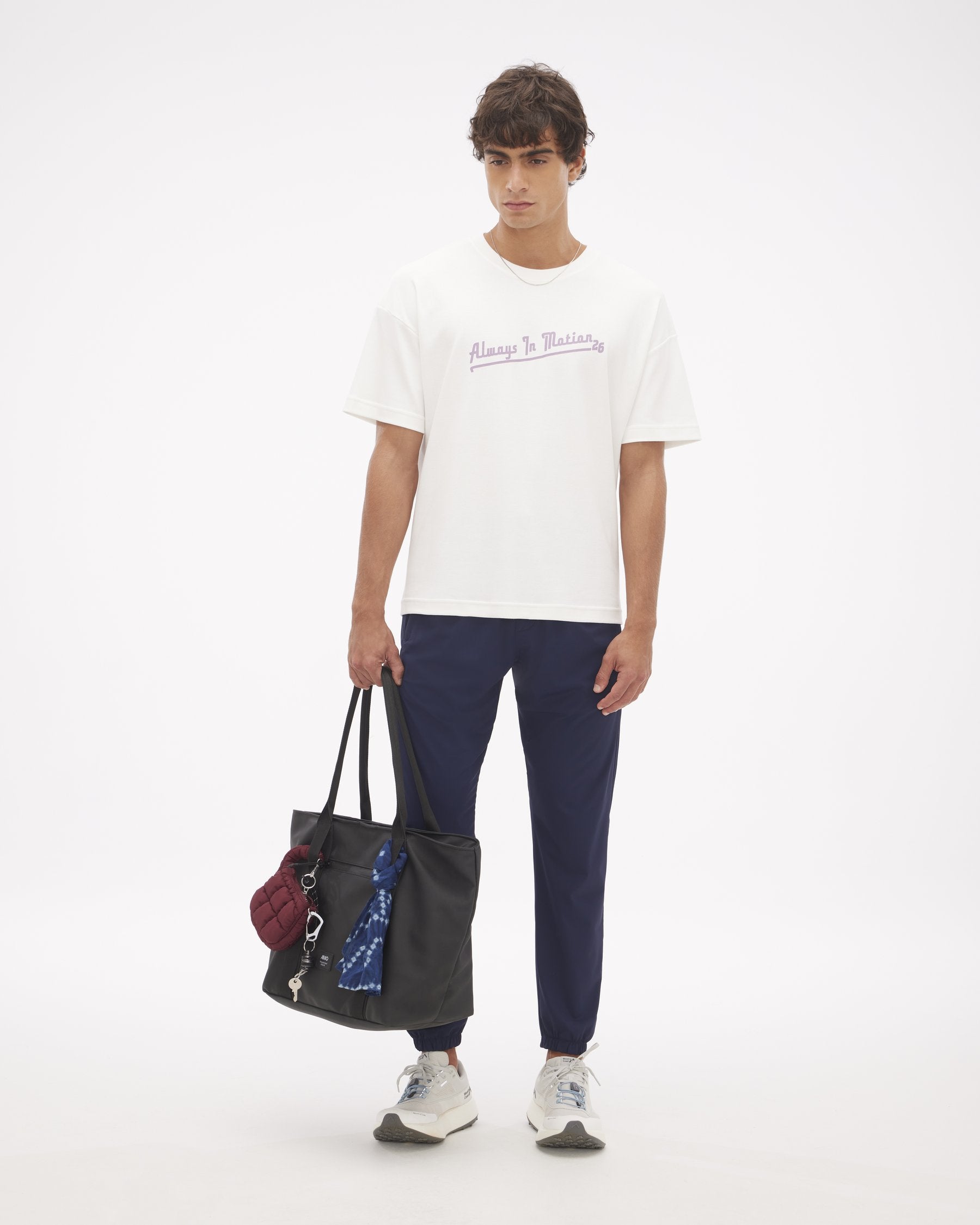 Camiseta Boxy Retro Off White
