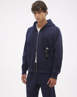 Casaco DualZip Pockets Marinho