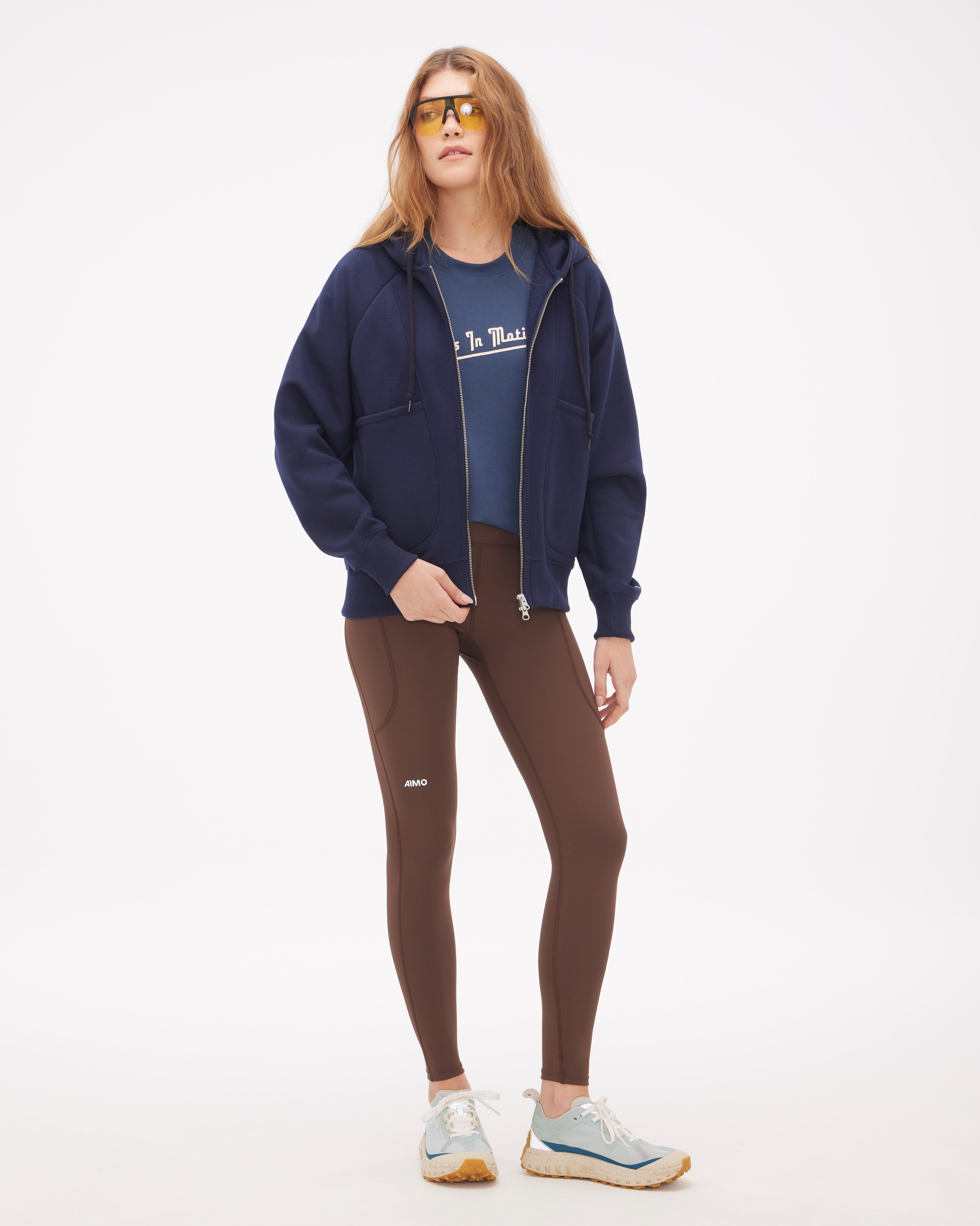 Casaco DualZip Pockets Marinho