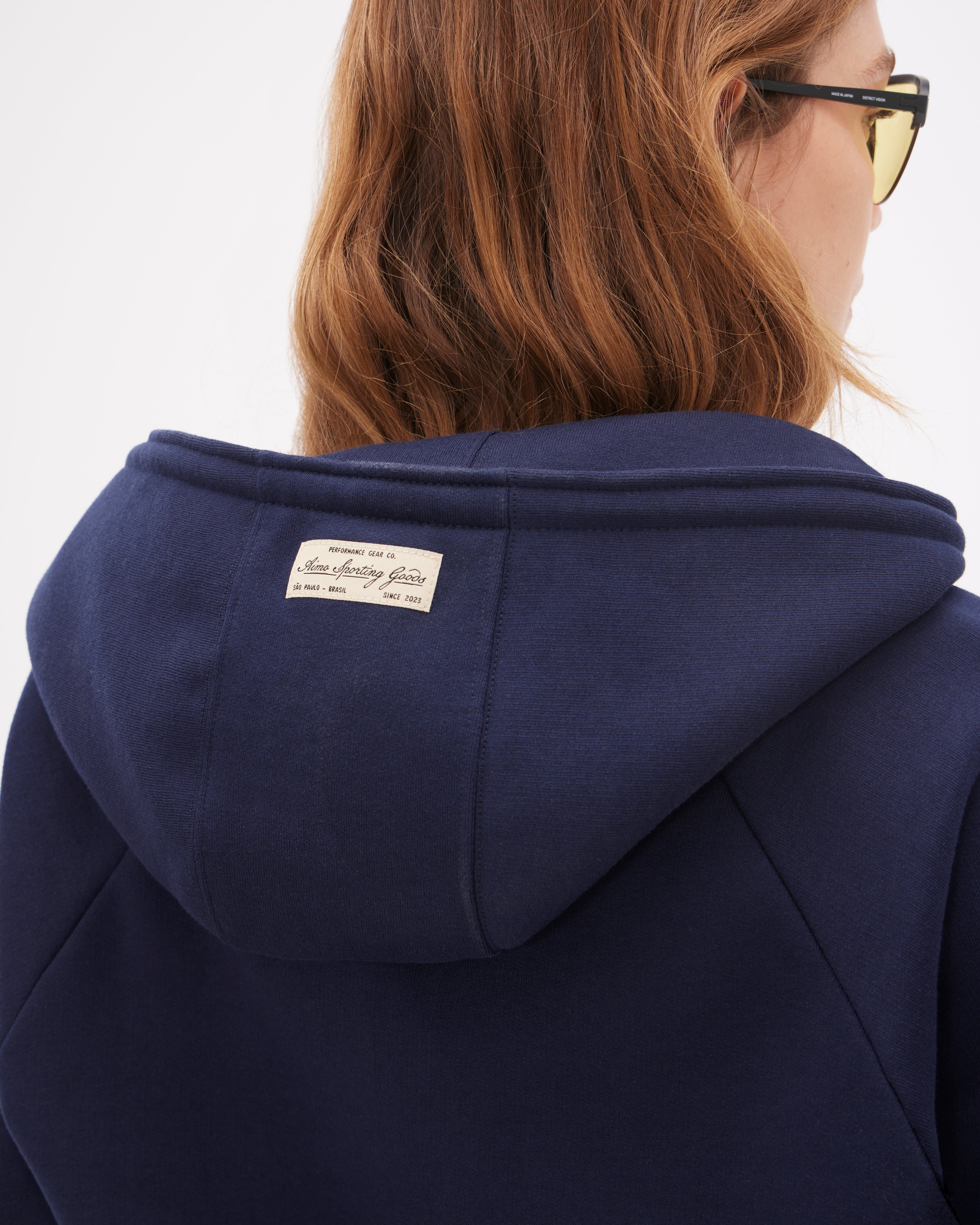 Casaco DualZip Pockets Marinho
