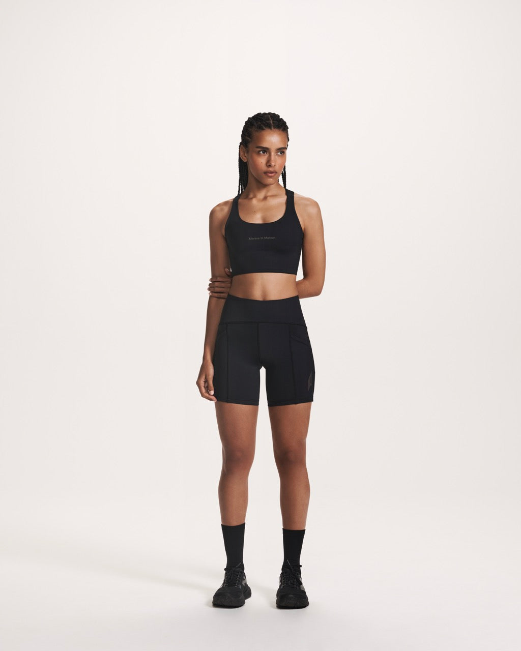 Bermuda Racer Compression F Preta
