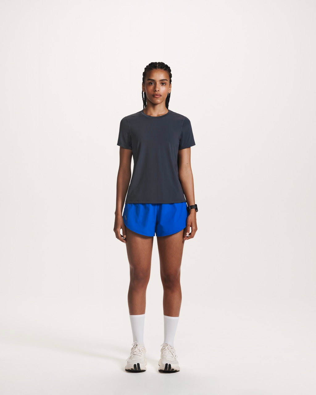 Camiseta Runner UV F Chumbo
