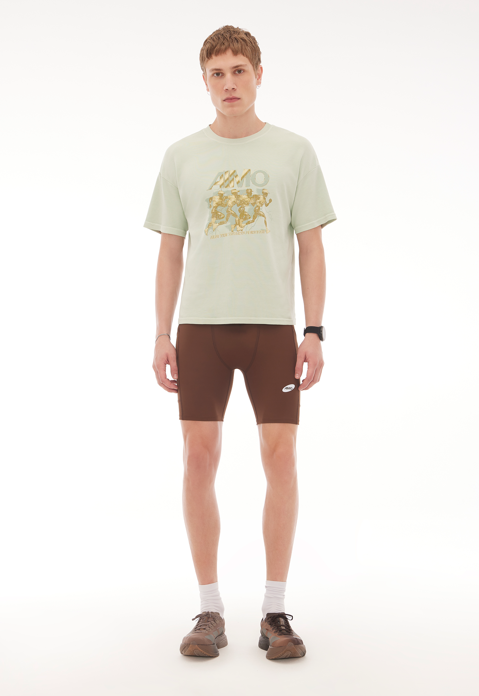 Camiseta Boxy Electric Menta