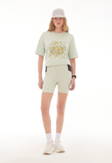 Camiseta Boxy Electric Menta