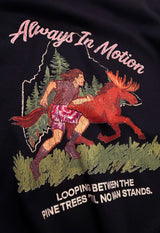 Camiseta Boxy LMS Preta