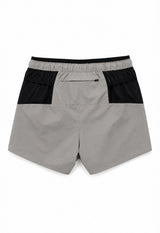 Shorts Trail 4" Cromo